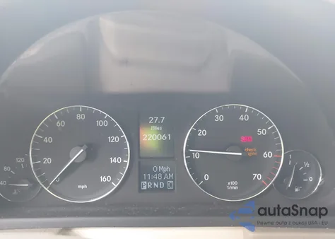 2005 Mercedes-Benz C 240 Luxury from USA, damaged, VIN WDBRF61J85F576261